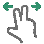 Two Finger Click to Pan