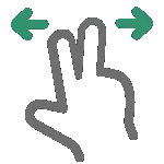 Two Finger Click to Pan